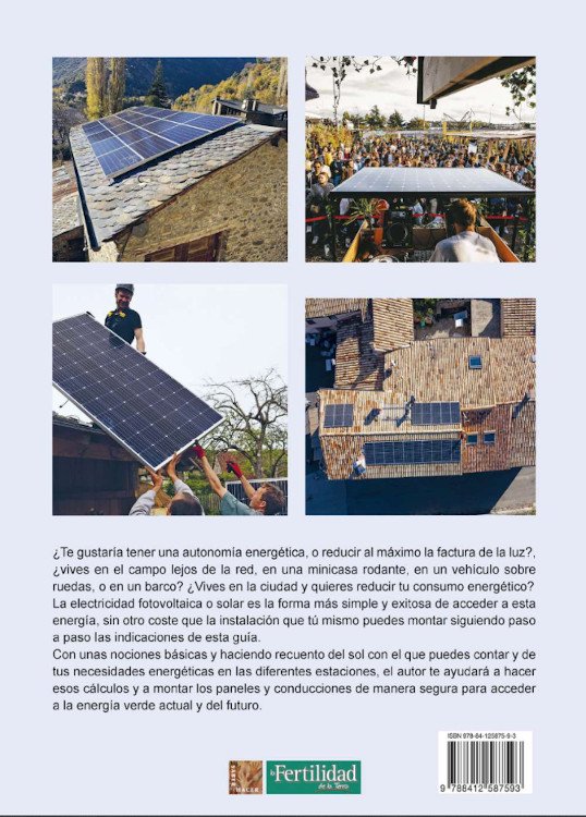 produce tu propia electricidad. autoconstruye tu instalacin fotovoltaica