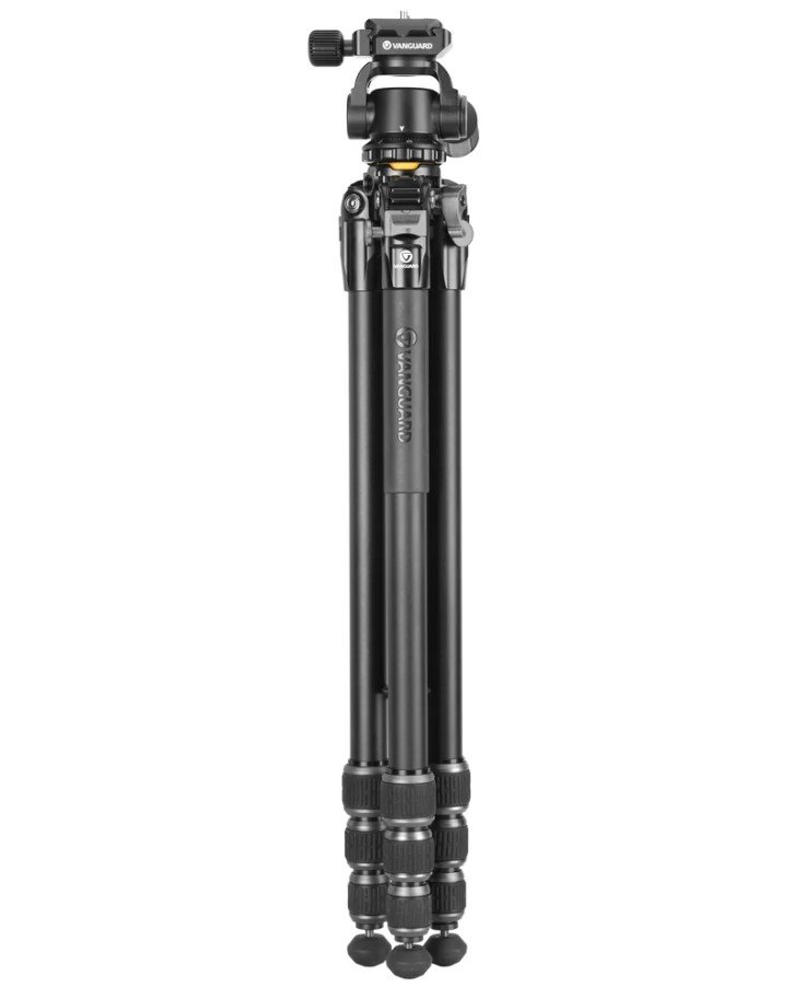 trpode vanguard veo 5 234ao26 de aluminio con rtula de vdeo ph26