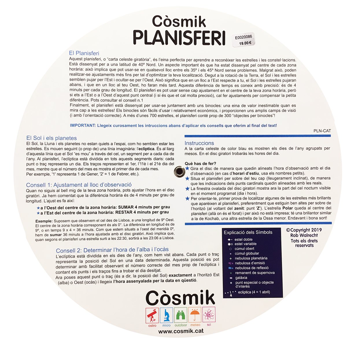 planisferi csmik