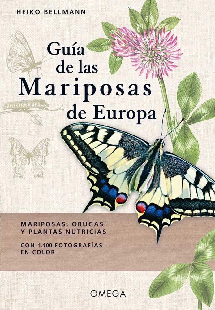 gua de las mariposas de europa. mariposas, orugas y plantas nutricias
