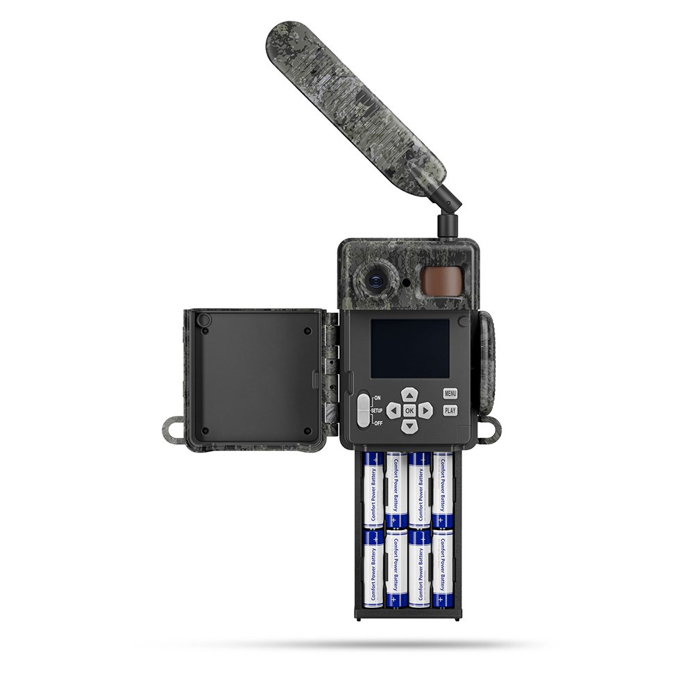 cmara de trampeo zeiss secacam 7 12 mp con led negros de luz infrarroja invisible y transmisin de foto y vdeo va 4g