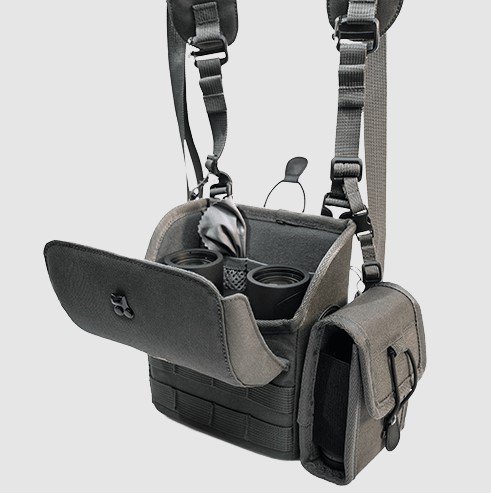 gpo arns - funda para prismticos de 42 mm bino harness pro