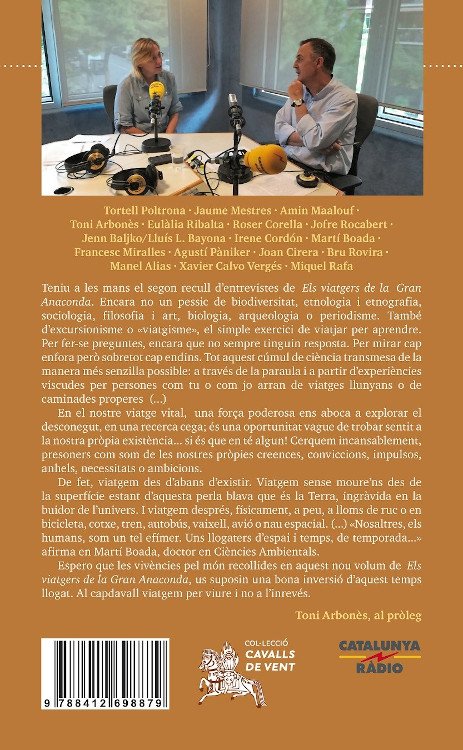 els viatgers de la gran anaconda. 20 entrevistes ms. creences del mn