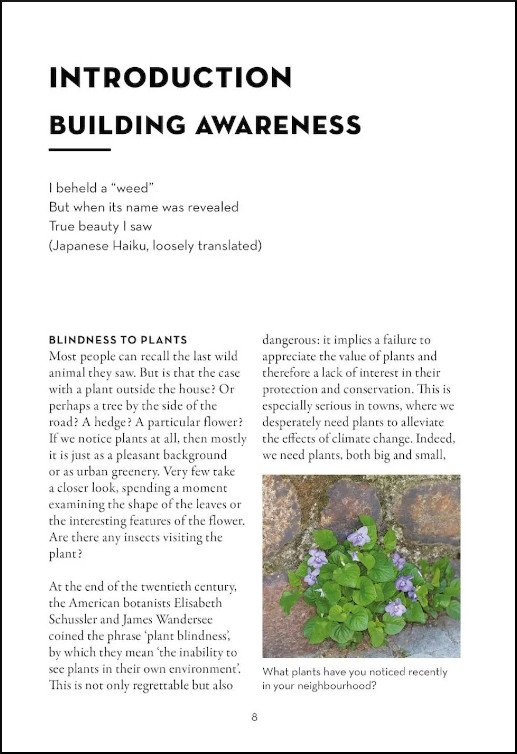 a field guide to urban plants. the flora of pavements, walls and waste ground