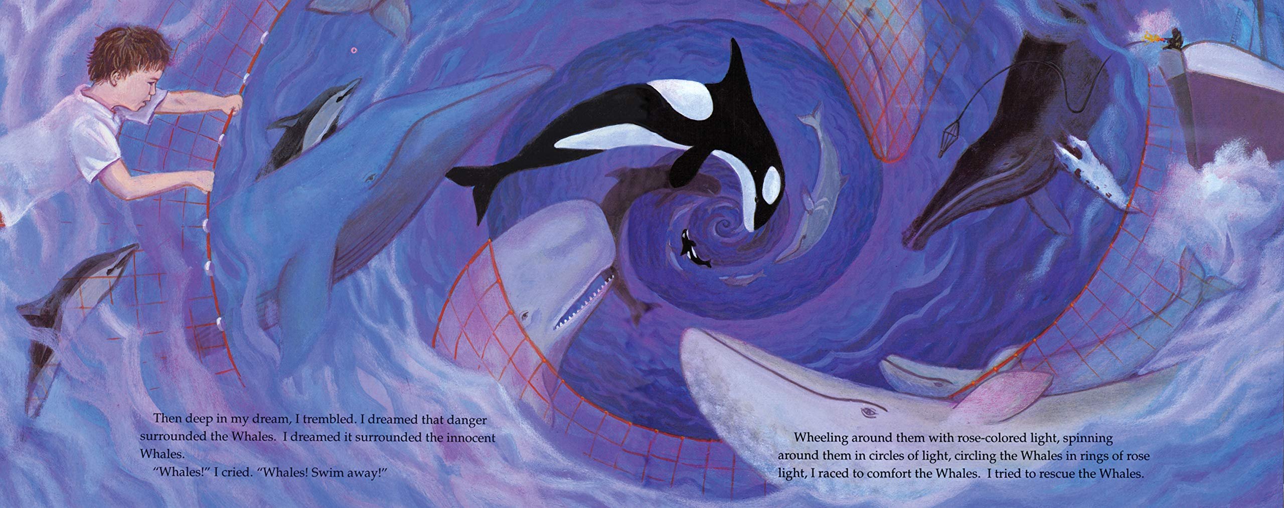 a garden of whales