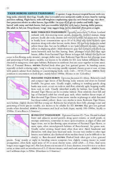 birds of costa rica. princeton field guides
