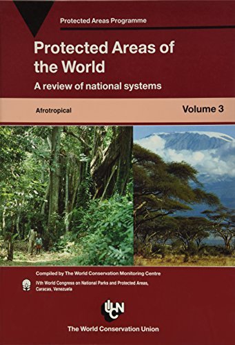 protected areas of the world. set vol. 1,2,3,4