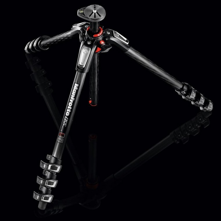 manfrotto trpode mt055cxpro4 de fibra de carbono