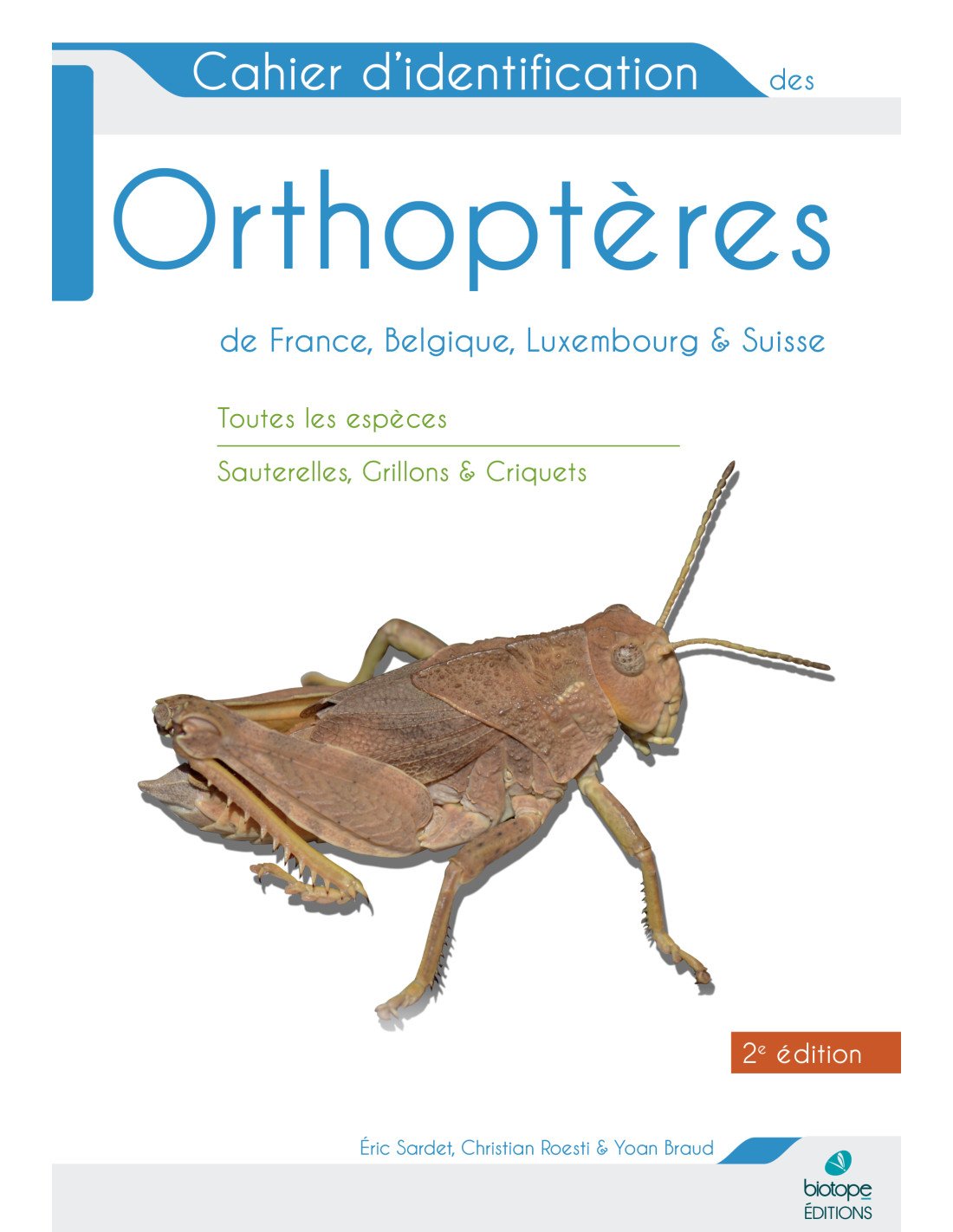 cahier d'identification des orthoptres de france, belgique, luxembourg et suisse