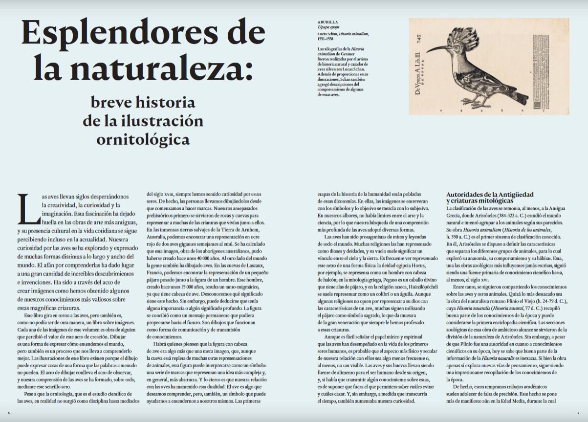 las aves. la edad de oro de la ilustracin de las aves