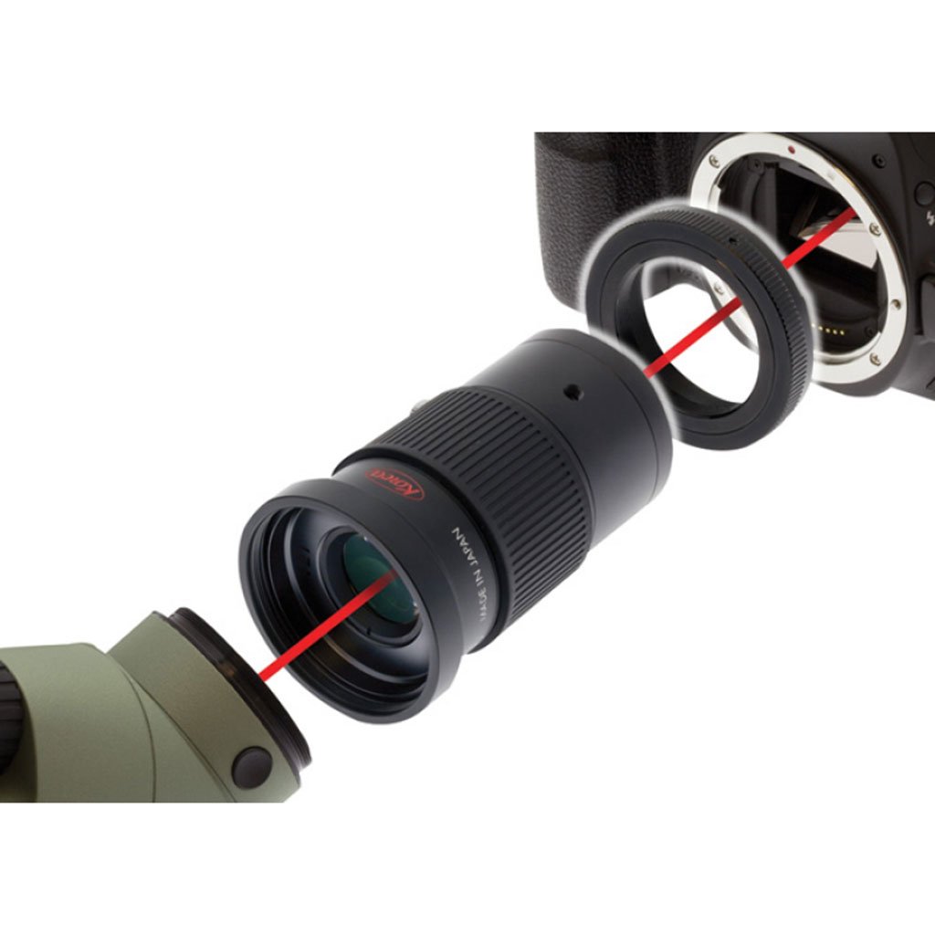 kowa adaptador tsn-pz para cmara fotogrfica slr digital formato aps-c o 4/3 para tsn 880/770, focal 650-1000 mm