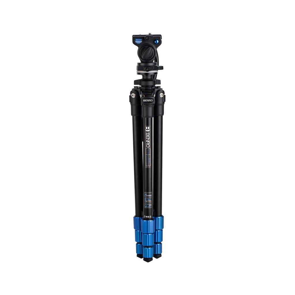 benro kit tripode slim aluminio con rtula de video