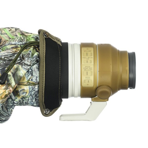 camshield cobertor para el objetivo sony 100-400 f4,5-5,6 gm oss camuflaje