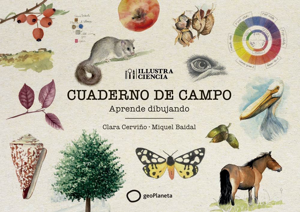 cuaderno de campo. aprende dibujando