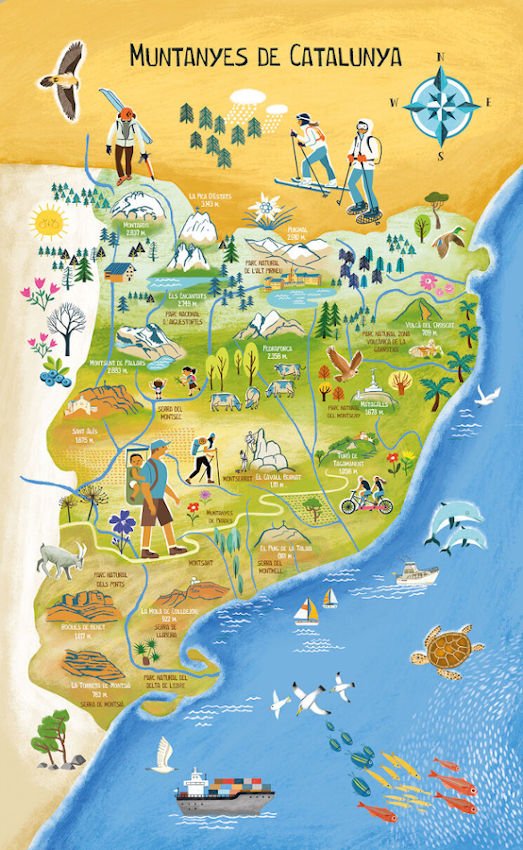 el llibre de les muntanyes catalanes