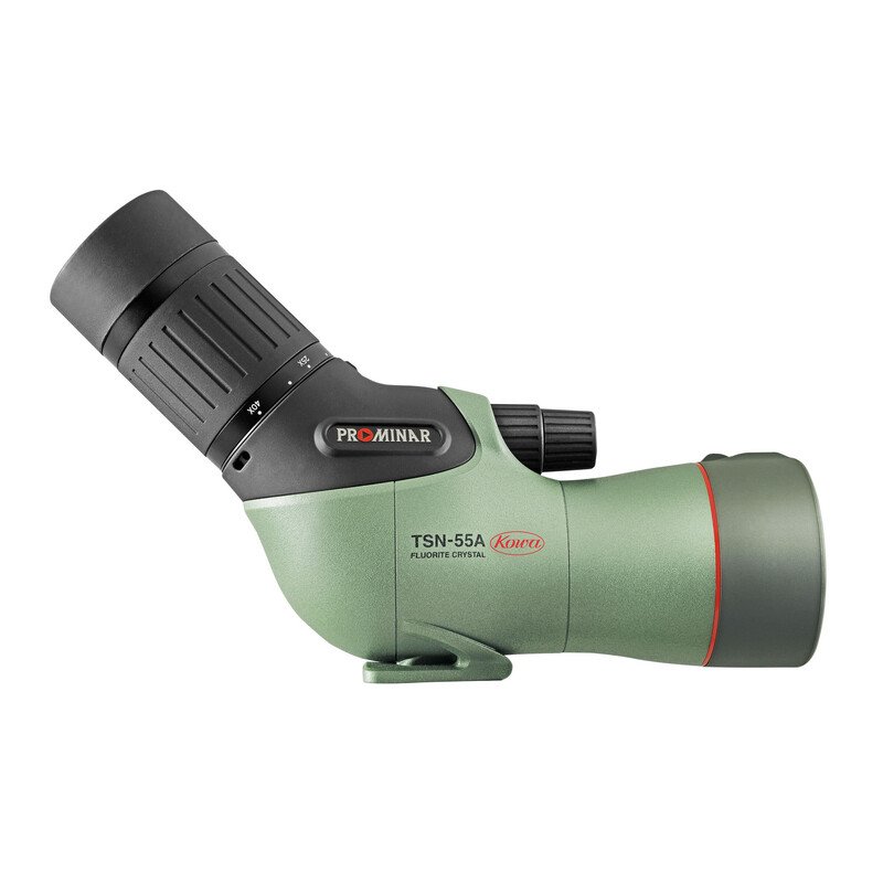 kowa kit telescopio tsn 55a prominar acodado con ocular 17-40x