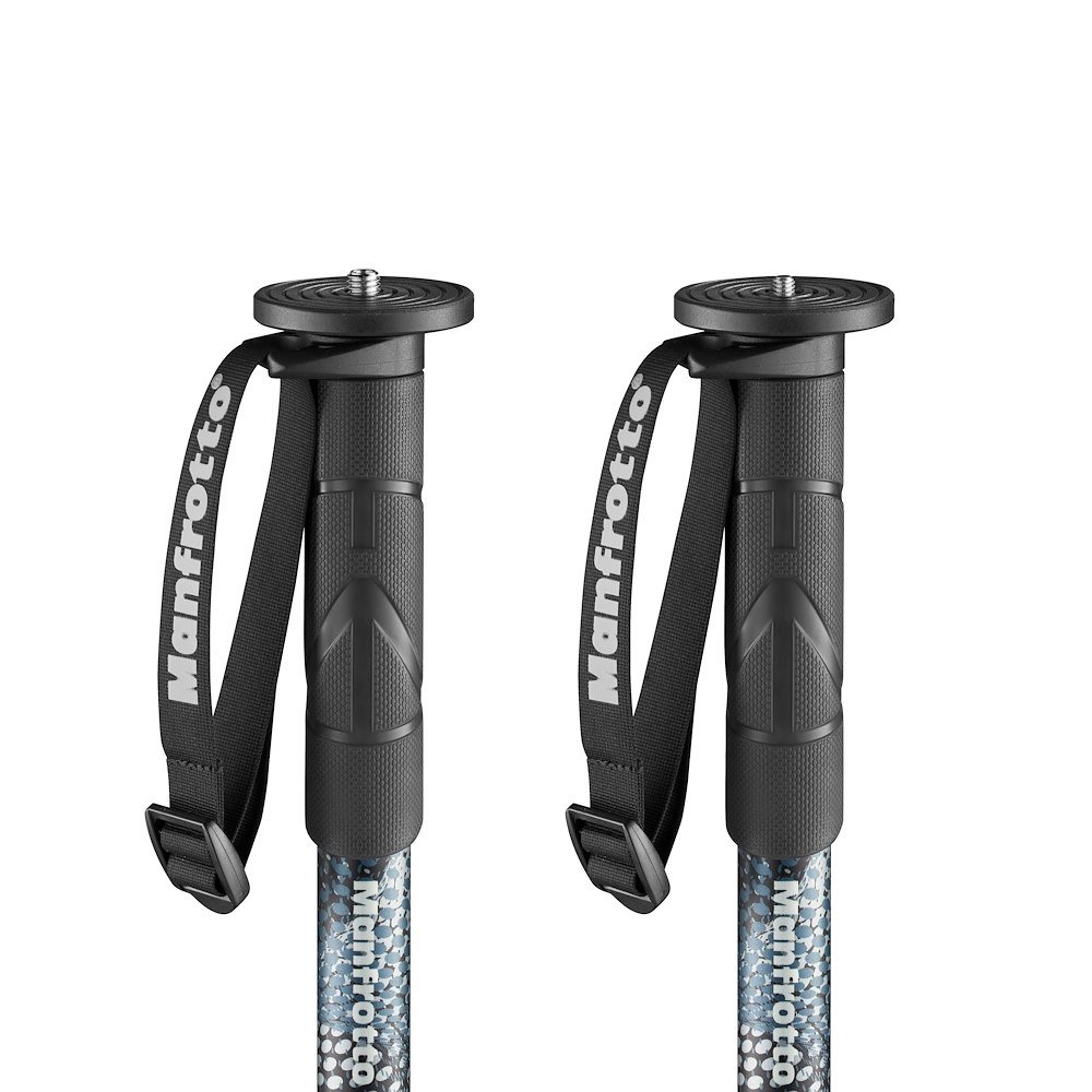 manfrotto monopie element mii de 5 secciones de aluminio y color negro