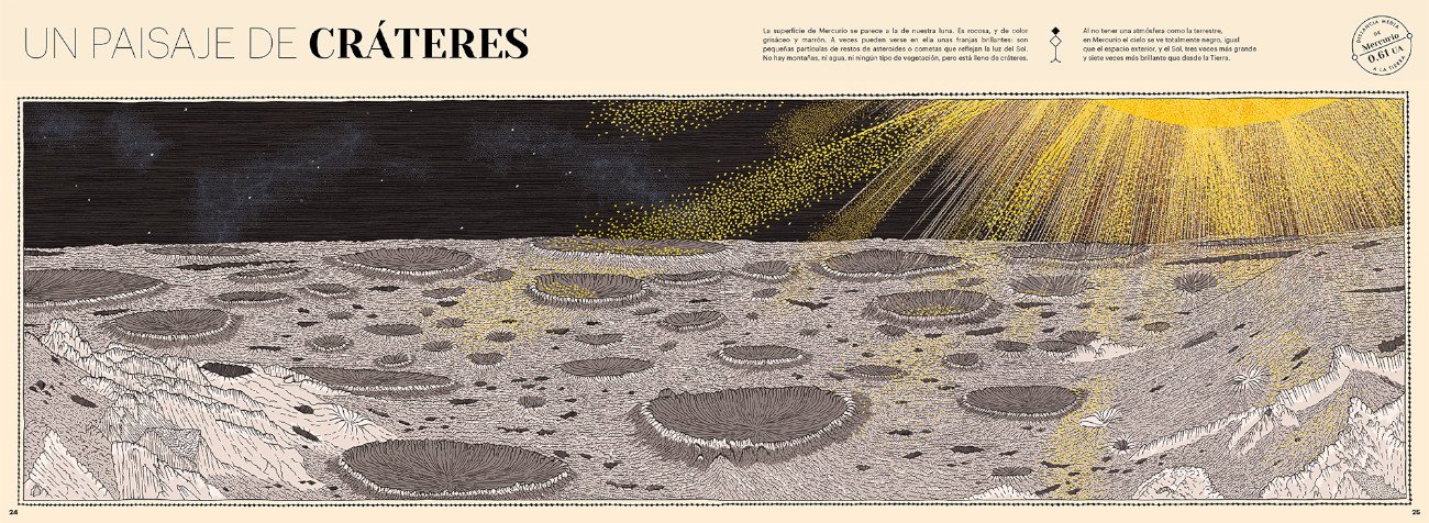 paisajes desconocidos del sistema solar
