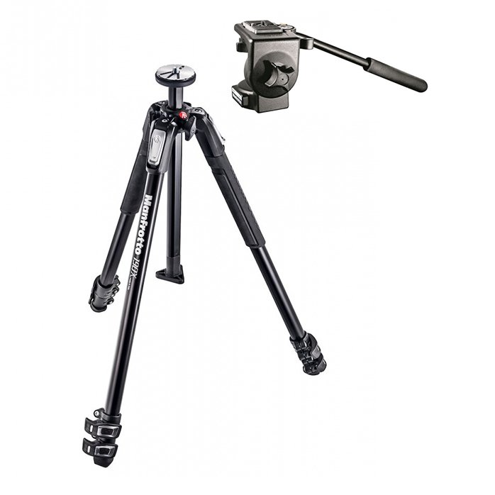 MANFROTTO KIT ORYX COMPUESTO POR TRÍPODE MT190X3 CON RÓTULA 128RC  [O0014070] - 349,00€ : , Oryx. La tienda del amante de la naturaleza