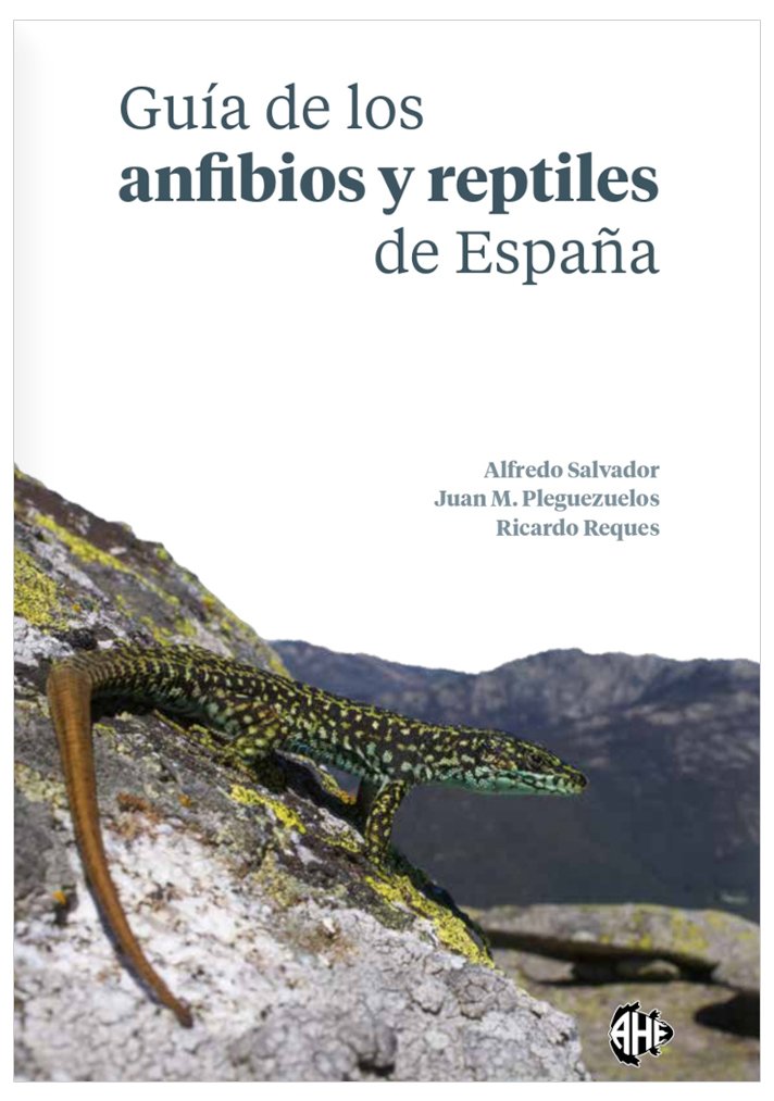 gua de los anfibios y reptiles de espaa - tapa dura