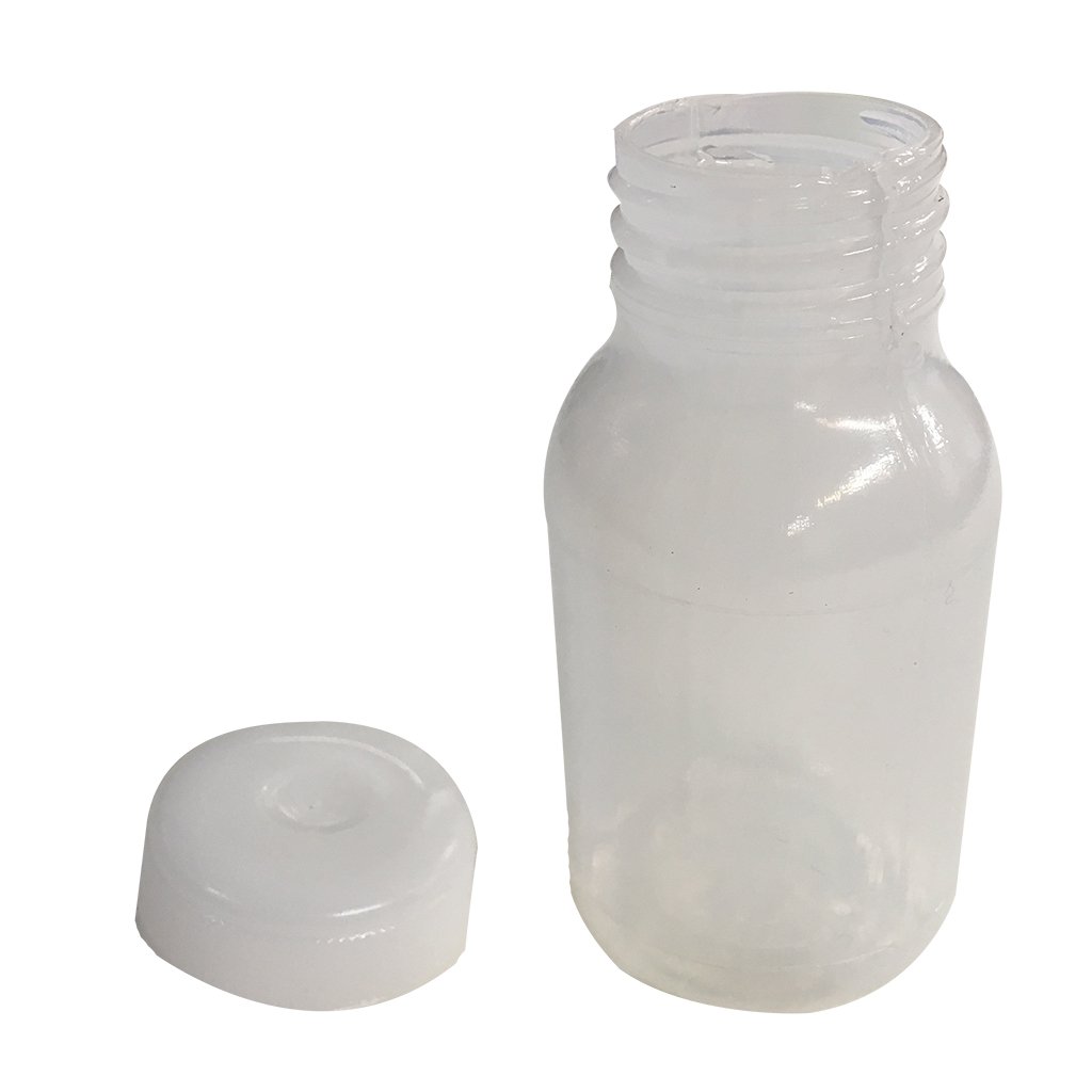 frasco de plstico de 100 ml