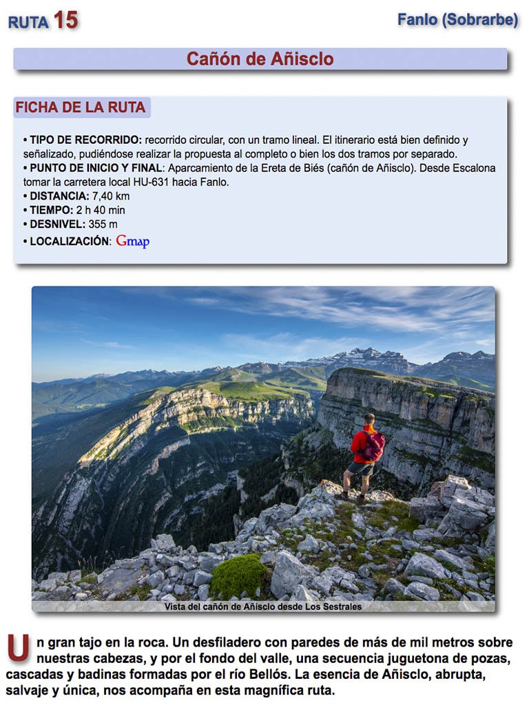 ecorutas montaeras por los pirineos