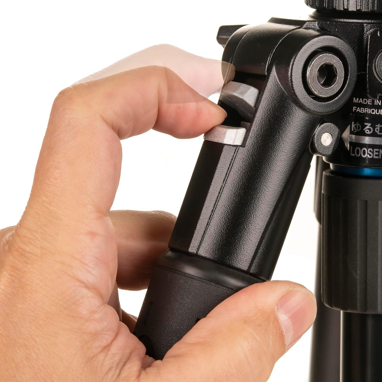 trpode slik pro al 523 de aluminio con rtula de fotografa de tres ejes