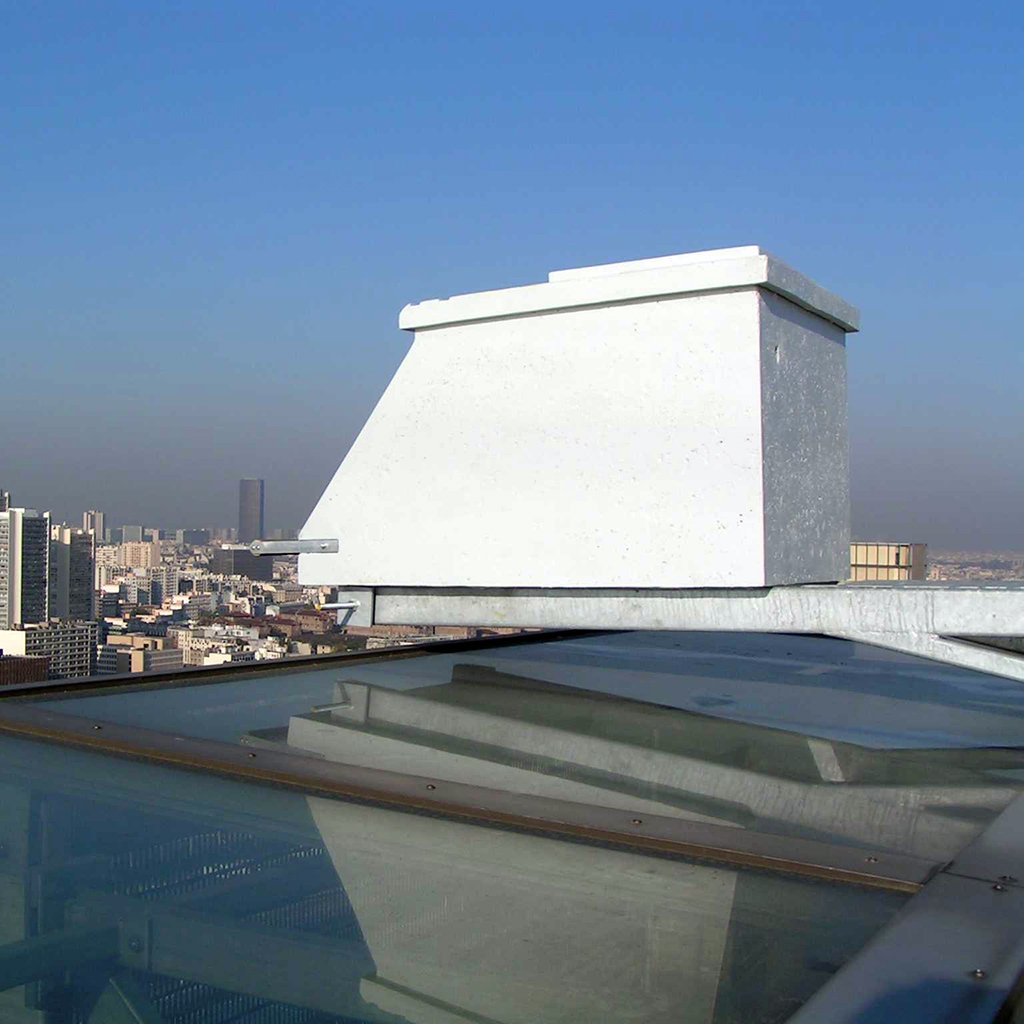caja nido de cemento de madera para halcn peregrino