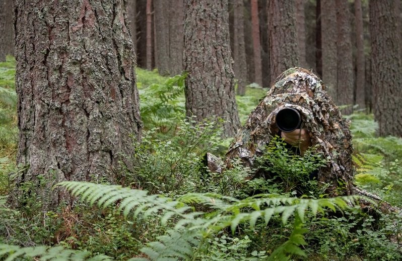 tragopan lmina 3d de camuflaje 1,5x3,5 m