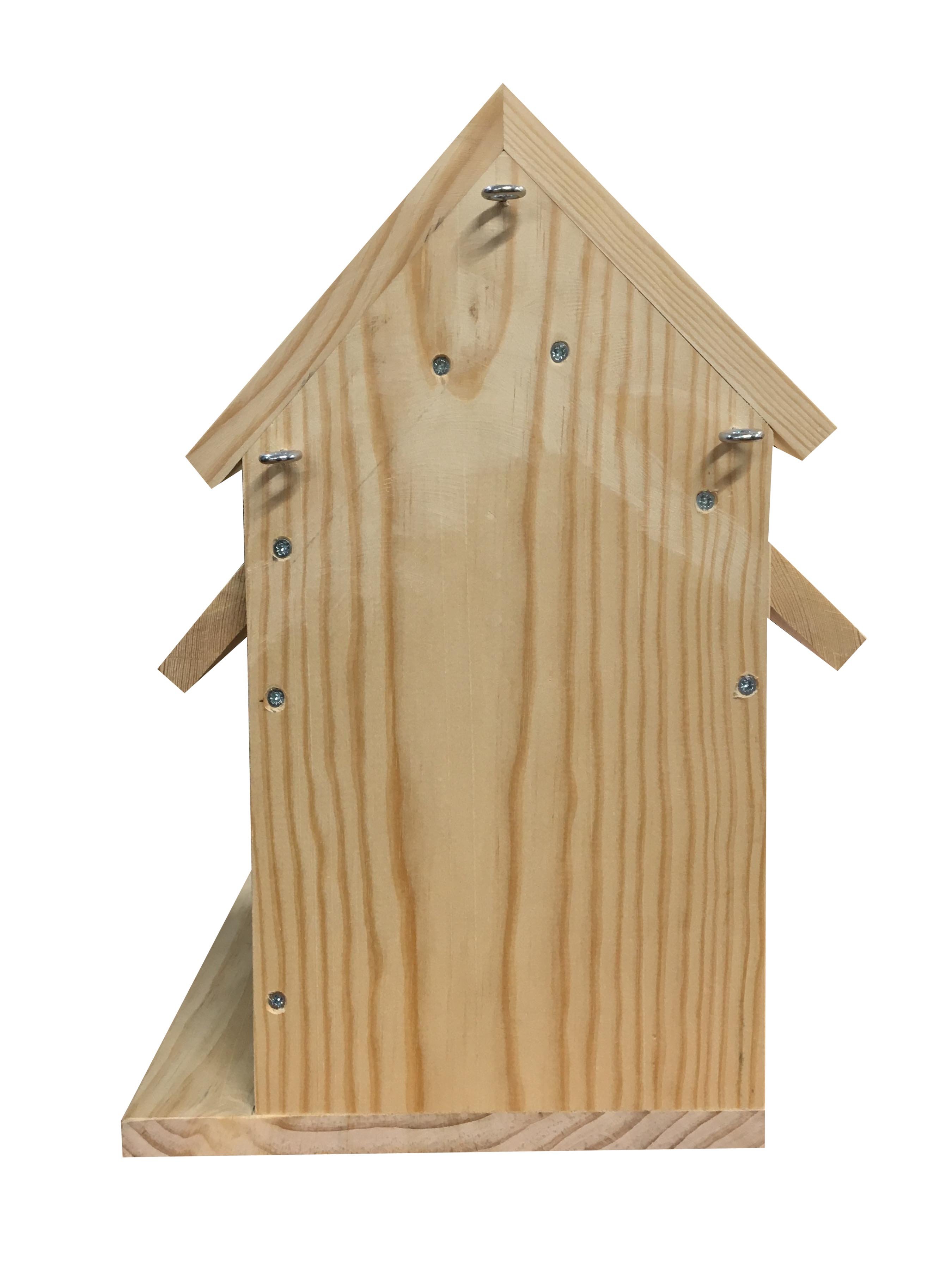 caja nido de madera para ardillas