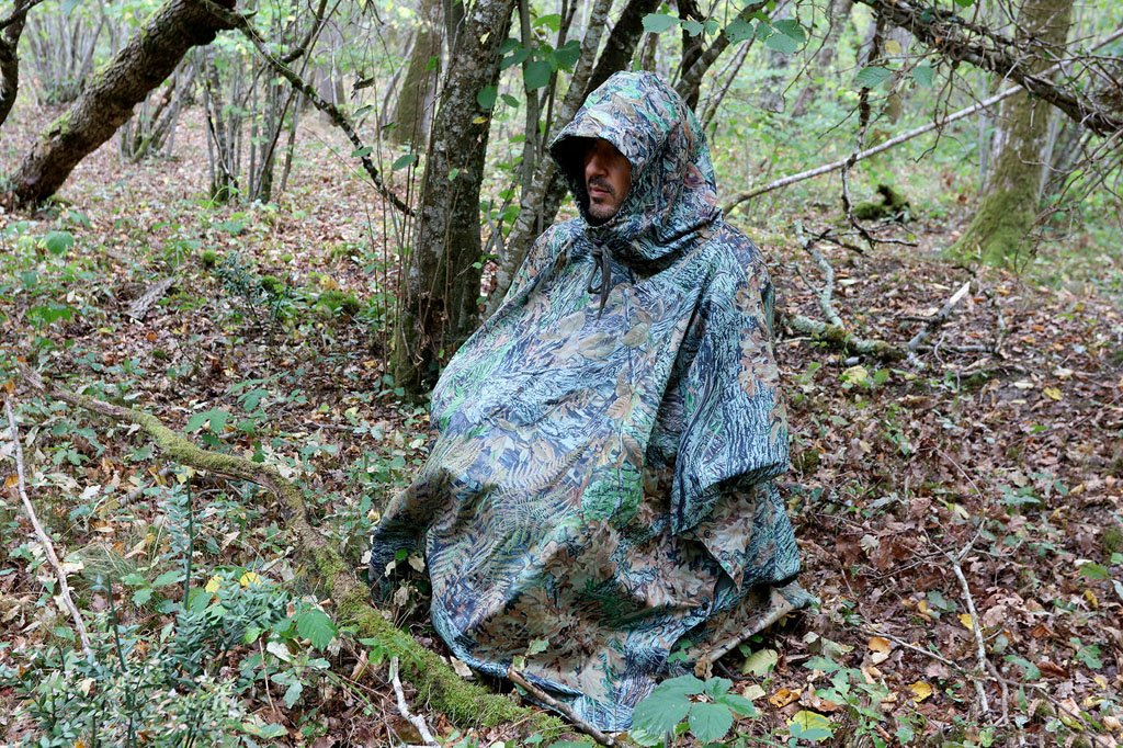 capelina de camuflaje tragopan poncho v2