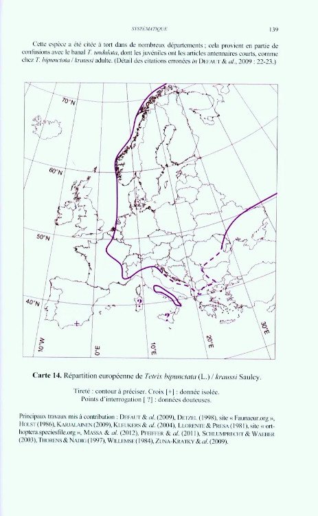 criquets de france (orthoptera, caelifera) vol. 1 fascicule a et b