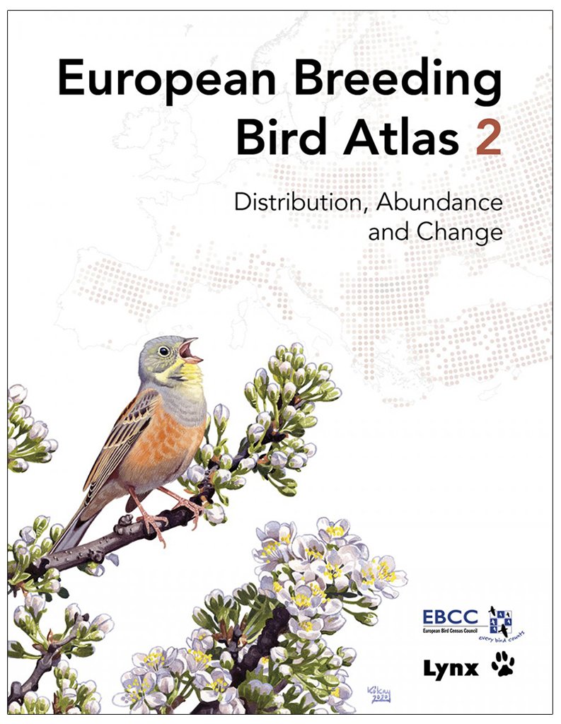 european breeding bird atlas 2. distribution, abundance and change (ebba2)