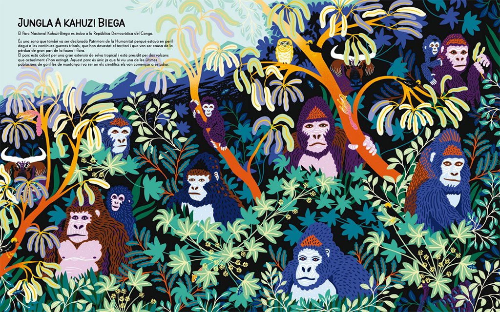 jungles, selves boscos i reserves naturals de la terra