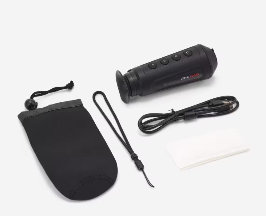 hikmicro lynx s lc06s visor trmico monocular con wi-fi y registro de imgenes