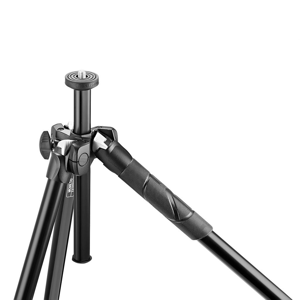 manfrotto kit compuesto por trpode mk290lta3 con rtula vdeo mvh-400ah