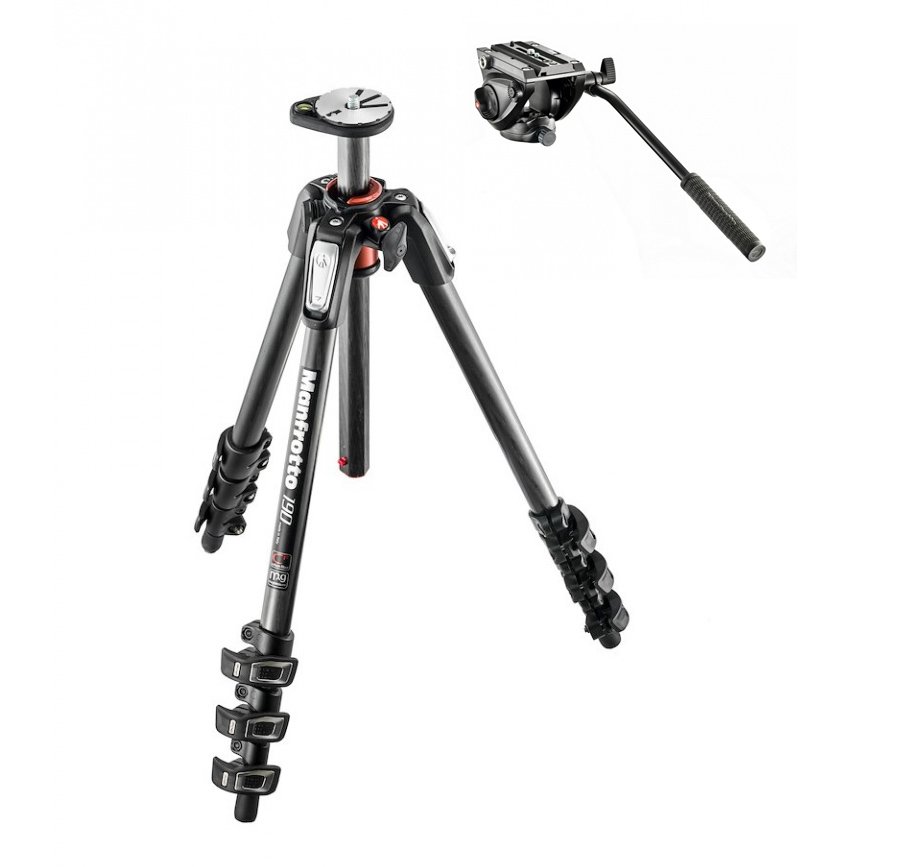 manfrotto kit oryx compuesto por trpode mt190cxpro4 con rtula mvh500ah