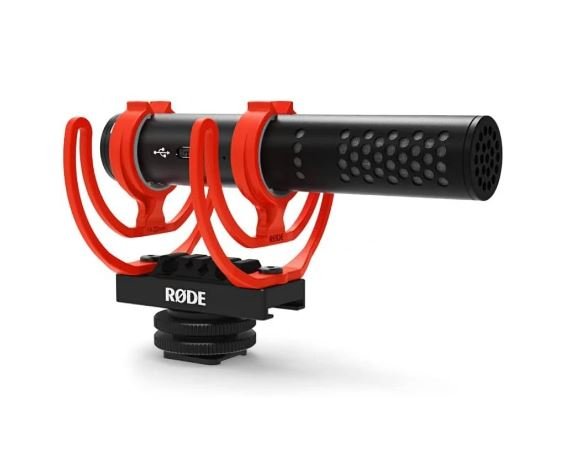 micrfono direccional compacto de alta calidad para dispositivos ios y android rode videomic go ii con salida jack y usb-c