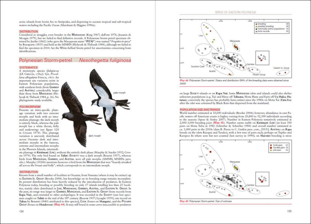 birds of eastern polynesia. a biogeographic atlas