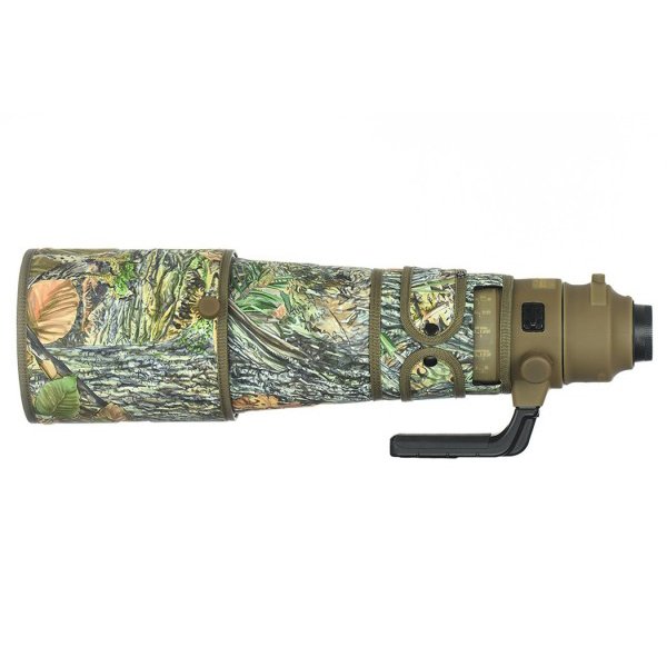 camshield cobertor para el objetivo nikon 500 f4e fl ed vr camuflaje