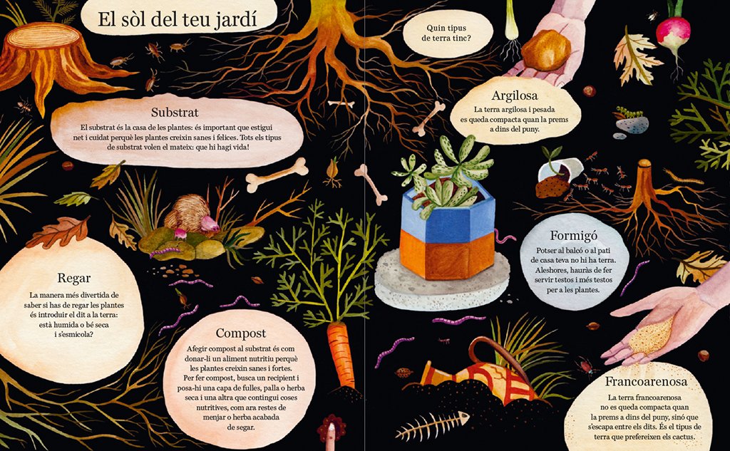 flors i violes. un jardinet a casa