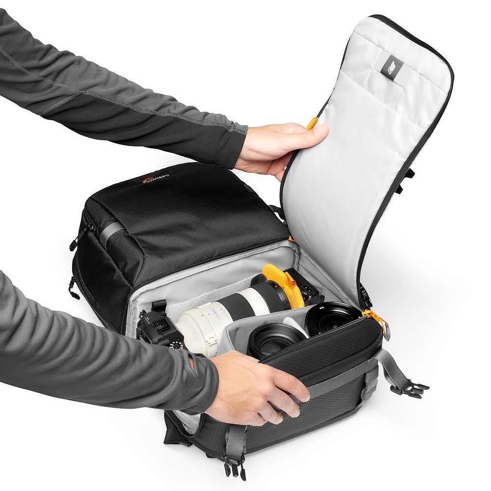 lowepro mochila fastpack bp 250 aw iii color negro