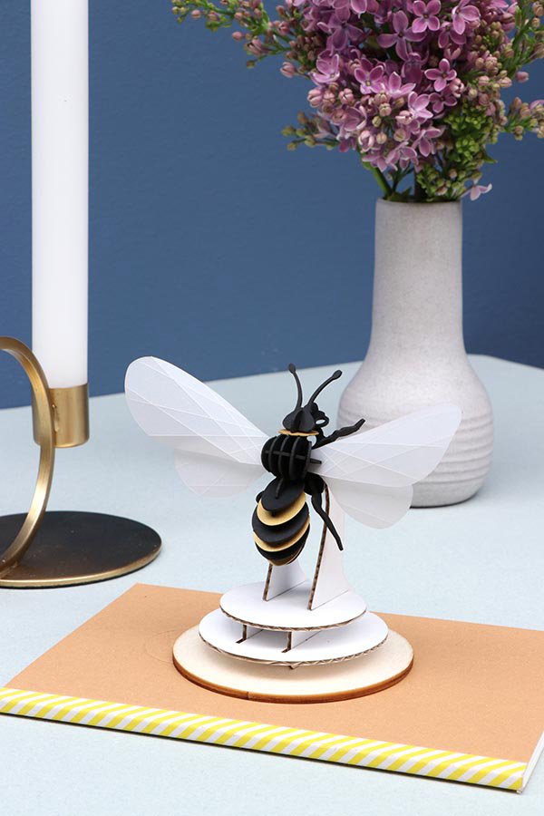rompecabezas 3d entomology puzzle - honey bee