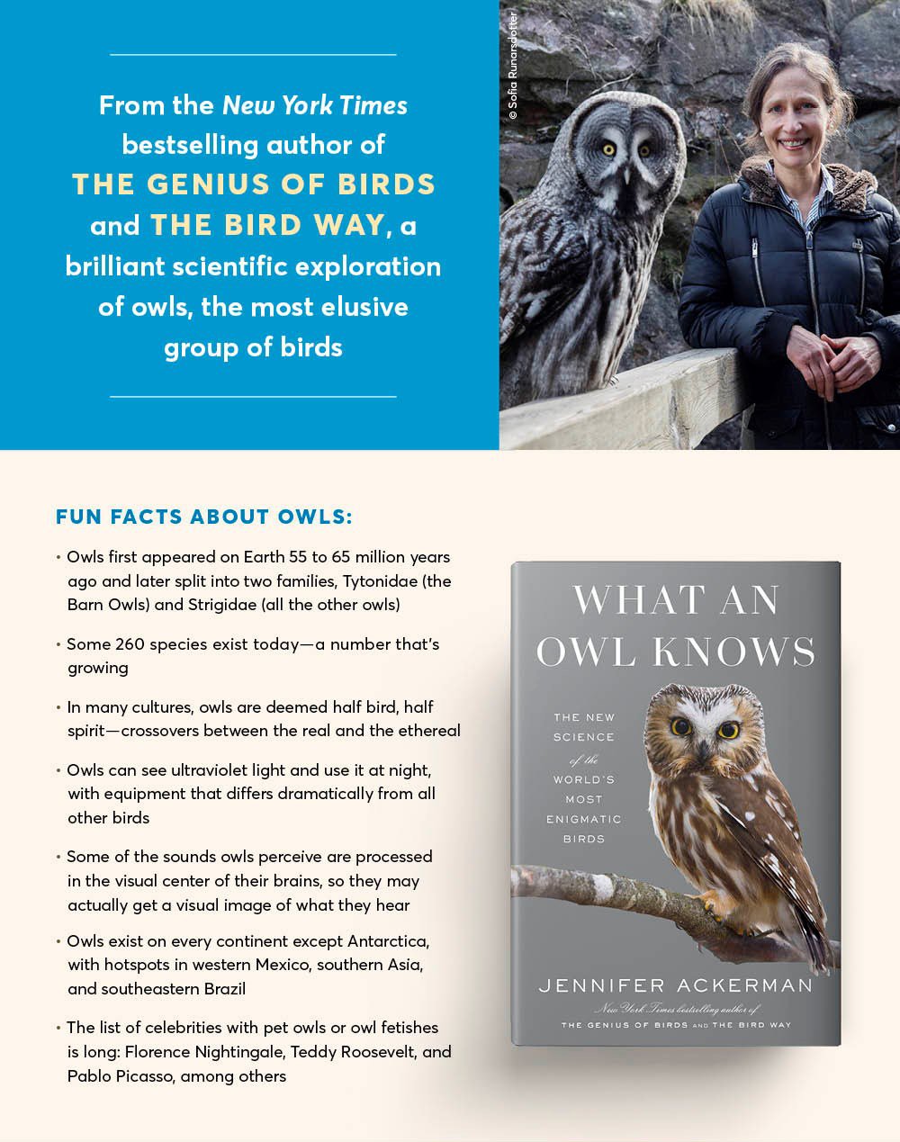 what an owl knows: the science of the world's enigmatic birds