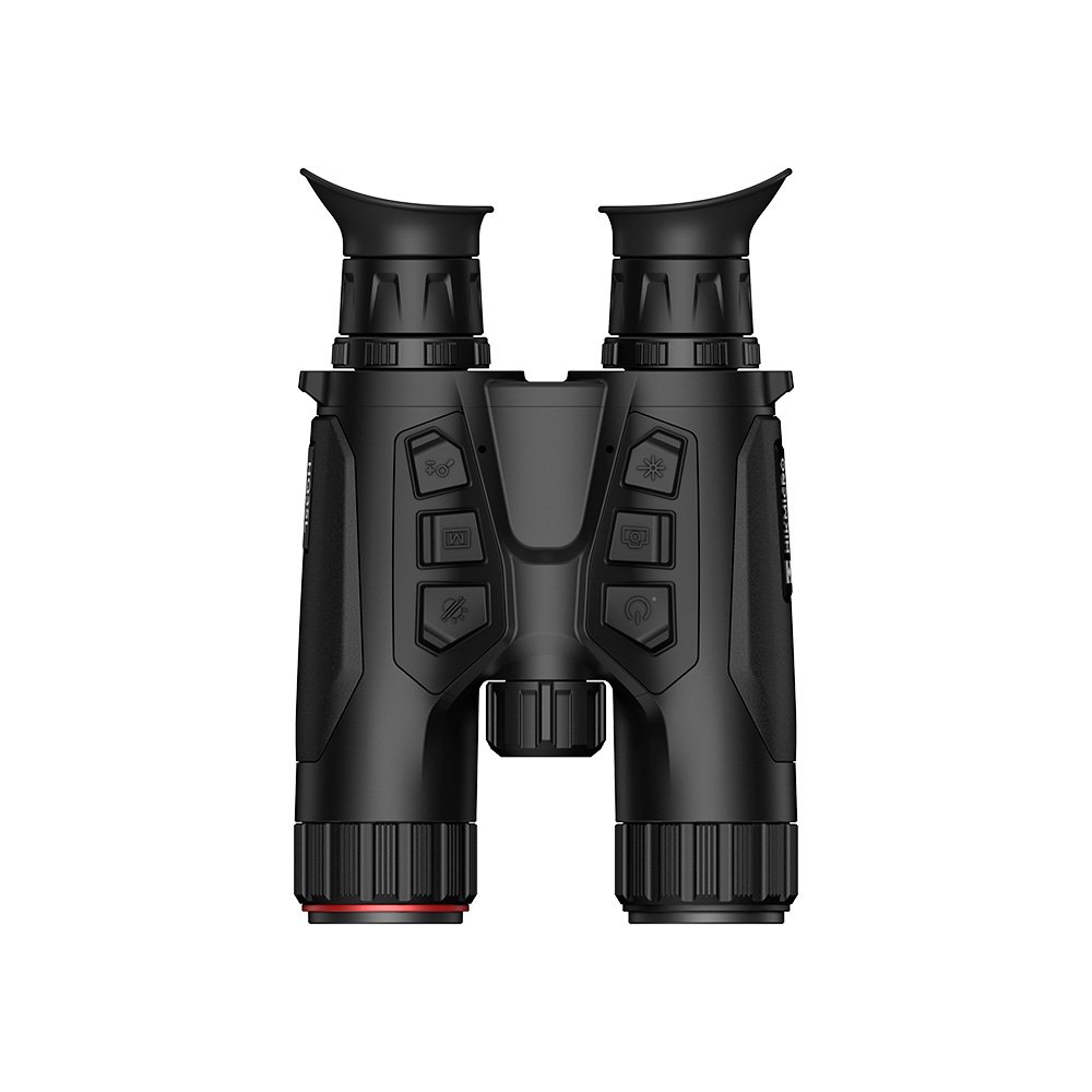 hikmicro habrok hq35l visor trmico y nocturno binocular con sensor de alta resolucin, iluminacin infrarroja 850 nm, gps, wi-fi, telmetro lser y registro de imgenes