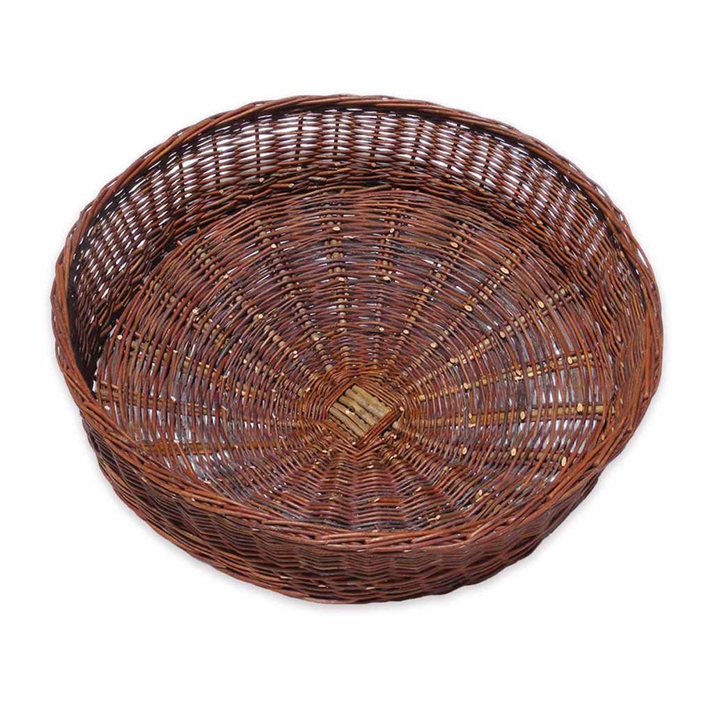 cesta de mimbre para rapaces pequeas