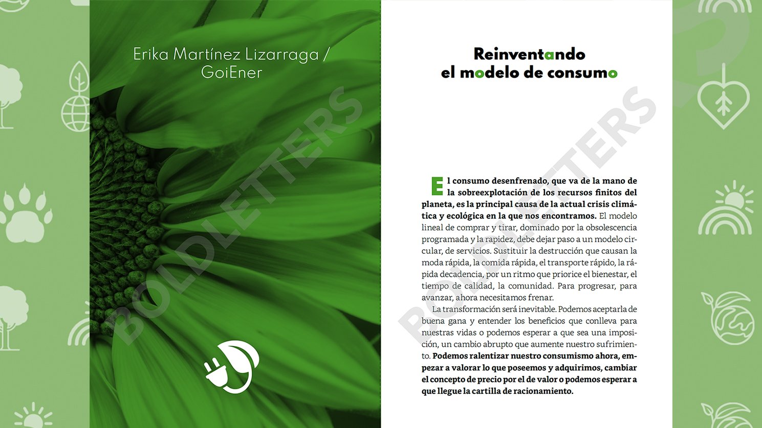 accionistas del cambio apuesta por la naturaleza y nuestro futuro!