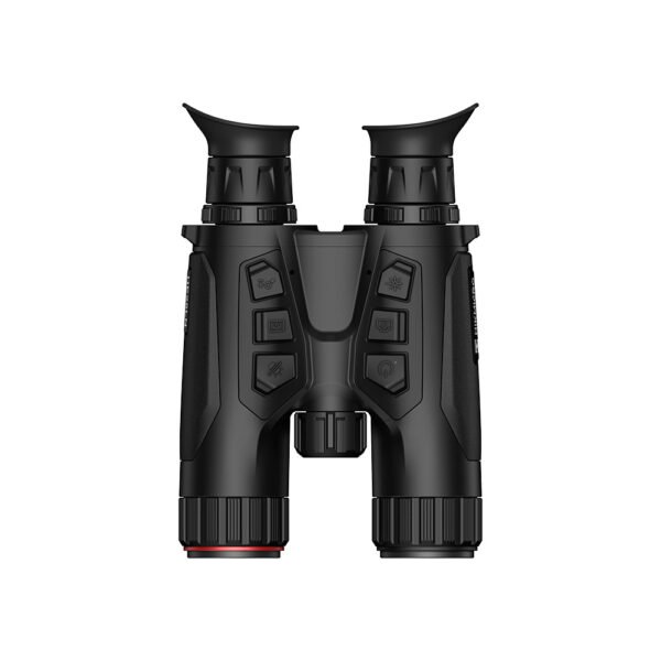 hikmicro habrok 4k he25ln visor trmico y nocturno binocular con iluminacin infrarroja 940 nm, gps, wi-fi, telmetro lser y registro de imgenes
