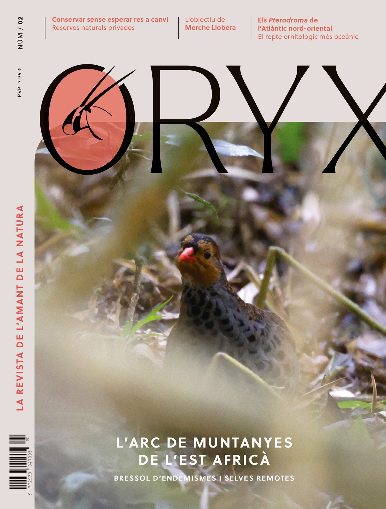 oryx, la revista de l'amant de la natura. nmero 02. versi impresa en catal.