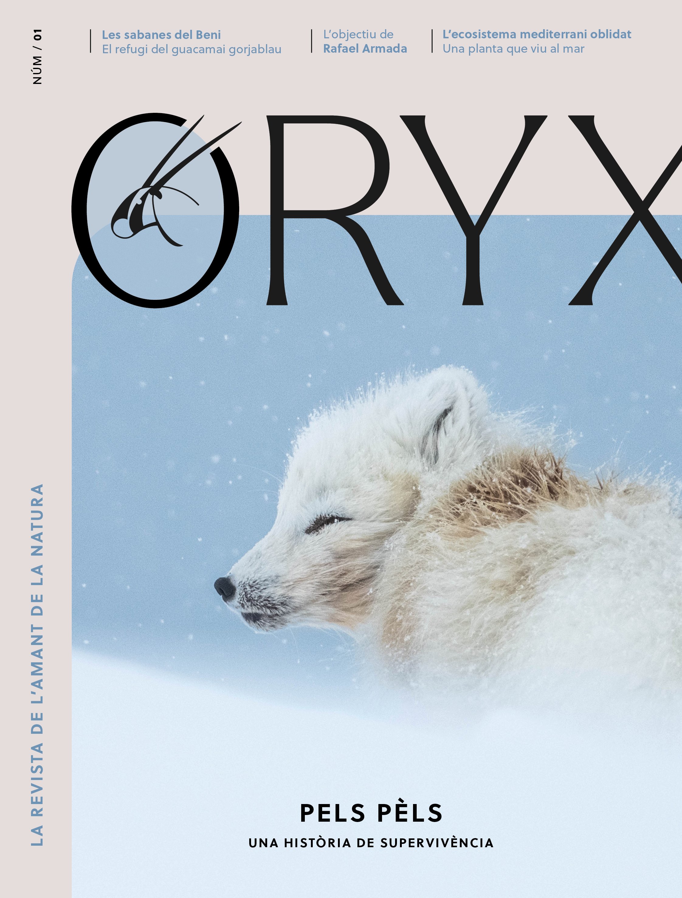oryx, la revista de l'amant de la natura. nmero 01. versi impresa en catal.